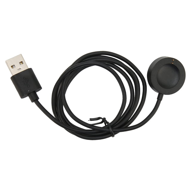 Smartwatch Cargador Inalámbrico Magnético Cable de Carga Inalámbrico USB para ART5024 ART5006 7891011 Cable de 1m/3.28ft Negro