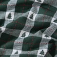 thumbnail image 3 of Elrene Home Fashions Sherwood Tree Dobby Cotton Rectangle Tablecloth, Green, 60" x 120" Rectangle, 3 of 4