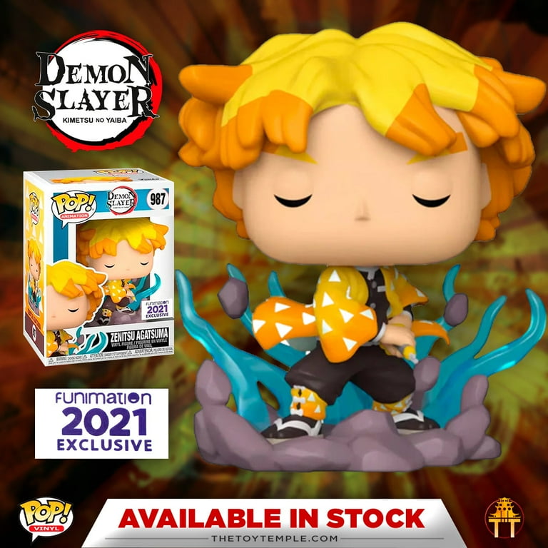 Funko Pop! Demon Slayer Zenitsu Agatsuma Funimation 2022 Exclusive