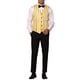 thumbnail image 2 of Chaleco de Negocios INSPIRE CHIC para Hombre, Corte Slim Fit, Sin Mangas, Estampado a Rayas, Talla XL, Amarillo, 2 of 5