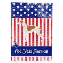 Carolines Treasures BB3305GF USA Patriotic Greyhound Flag Garden Size  Small multicolor