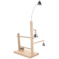 thumbnail image 2 of Beige Synthetic Bird Perch Stand for Parrots to Play and Stand Safely Pet Use 7.5 Inches, 2 of 5