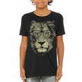 thumbnail image 1 of Kid's Lion Wearing Glasses Premium Shirt, 1 of 2