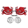 thumbnail image 2 of Freno 140 mm de gas Disco Trasero de la Almohadilla del freno para la almohadilla para el scooter eléctrico atv 49cc, 2 of 7