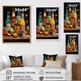thumbnail image 4 of Designart "Urban Zest With Cocktails And Condiments IV" Condiments Wall Art Prints, 4 of 7