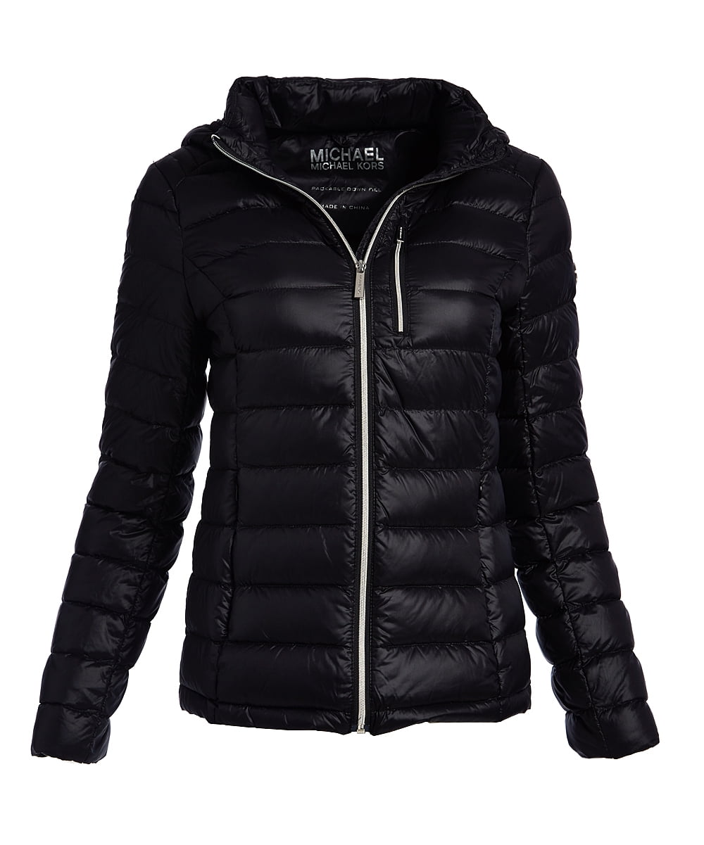 Michael Kors - Women's Michael Kors Puffer Down Jacket Hoodie Coat for ...