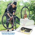 thumbnail image 3 of Kit de reparación de pinchazos de bicicleta de 30 piezas, kit de reparación de cámara de aire con parche de reparación de neumáticos de bicicleta sin pegamento, palancas de neumáticos y lima de metal, 3 of 5