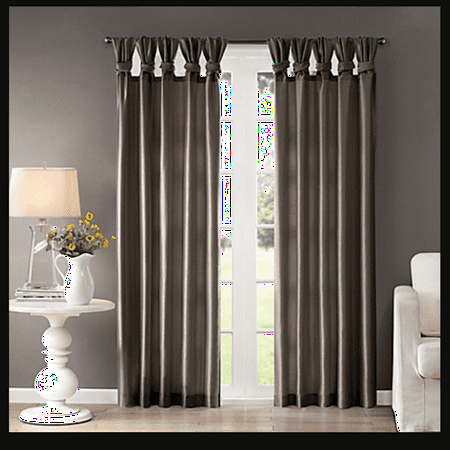 Madison Park Emilia 95 Inch Twist Tab Window Curtain Panel In
