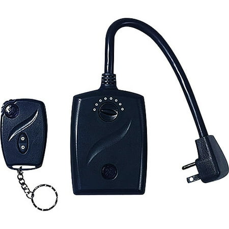 GE Smart Remote Plus Outdoor Outlet Receiver With Keychain Remote Kit