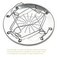 thumbnail image 3 of Folding Camping Stove Toaster Stainless Steel Camping Toaster Rack Holder 4 Slice Toaster Tray, 3 of 8