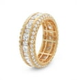 thumbnail image 2 of Sterling silver cz band, 2 of 2