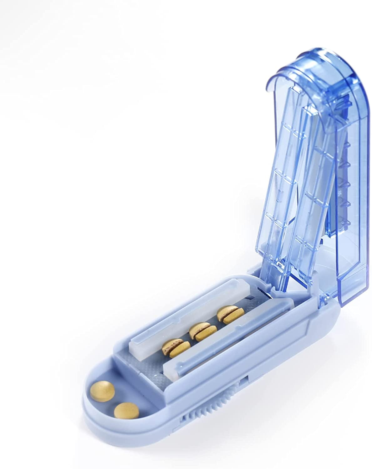 Multiple Pill Splitter, Adjustable Pill Cutter, Stainless Steel Cutting