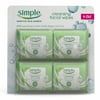 Product of Simple Cleansing Facial Wipes, 4 pk./25 ct. - Facial Wipes [Bulk Savings]