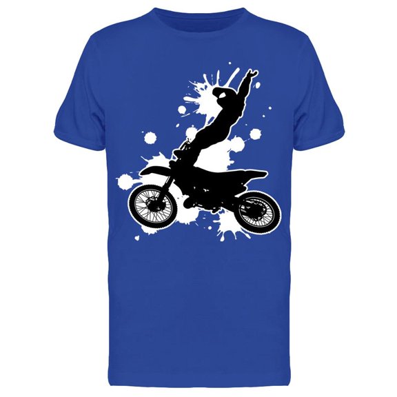 Cool Trick Motocross T-Shirt Men -Image by Shutterstock, Male XX-Large