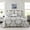 Gray, variant on BCOTTOND Hotel-Grade Queen Size Quilt Set, 100% Cotton Reversible Damask Bedspread, Pre-Washed 3-Piece Lightweight Coverlet with 2 Shams, Black Gold
