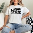 thumbnail image 2 of The Sarcasm Is Strong Clever Humorous Parody, White Comfort Colors T-Shirt, Small, 2 of 3
