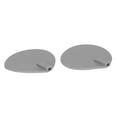 thumbnail image 4 of 2 almohadillas de electrodos de 95 mm, redondas, suaves y cómodas, de silicona, para fisioterapia., 4 of 14