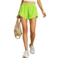 thumbnail image 4 of Cueply Women's Running Shorts High Waisted Athletic Gym Workout Shorts with Liner Zipper Pockets, 4 of 7
