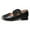 Black, variant on Mary Jane Shoes Women,Low Heel Straps Casual All Seasons Mary Jane Shoes for Daily Wear Work,Womens Mary Jane Flats,White,5.5
