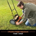 thumbnail image 4 of LawnMaster LMRM1401 Push Reel Lawn Mower 14-Inch 5-Blade, 4 of 7