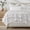 Ivory White-Full/Queen (92" X 96"), variant on Terracotta Clay Full/Queen (92" X 96") Matelasse Cotton Gauze Bedspread Coverlet Set