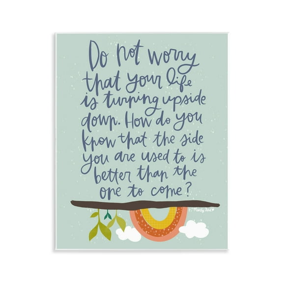 Stupell Industries Hopeful Encouraging Phrase Quotes and Sayings Painting Unframed Art Print Wall Art, 11 x 14