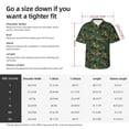 thumbnail image 5 of Fuzoiu Scraper Print Hawaiian Shirt for Men, Summer Beach Casual Short Sleeve Button Down Shirts, Men’s Beach Summer Shirts with Pocket,X-Large, 5 of 7