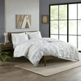 thumbnail image 2 of 3 Piece Comforter Mini Set Full/Queen/White, 2 of 5