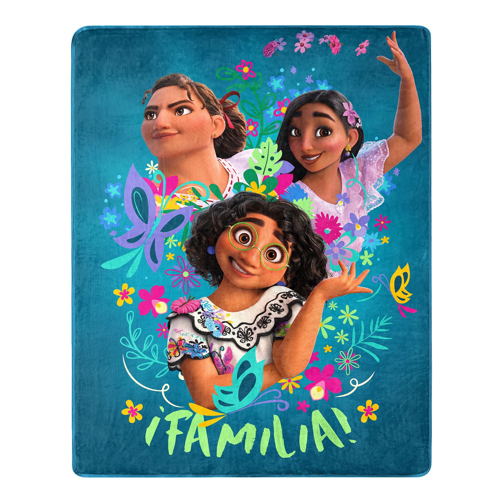 Disney Encanto Throw, 40x50, Silk Touch, Multicolor, Polyester, Machine Wash, 1 Each