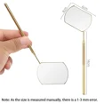 thumbnail image 2 of Extensions de Cils Greffés Miroir de Vérification Miroir Cosmétique Spécialisé Outils de Maquillage à Main en Acier Inoxydable, 2 of 6