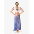 thumbnail image 3 of Womens Hand Painted Long Tank Mesh Lyrical Dress, 3 of 11