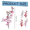 thumbnail image 3 of Artificial Blossom Branches 11.8In Winter Flowers, Realistic Plum Blossom for Home Decor, Table Centerpieces Vase Arrangements Chinese New Year Wedding , 1 30Cm Artificial Plum Blossom Branch, 3 of 9