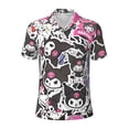 thumbnail image 7 of Saiise Sanrio Cc Mens Golf Shirt Moisture Wicking Dry Fit Mens Polo Shirts Dry Fit Performance Men's Golf Shirts Regular Fit Fashion Print, 7 of 7