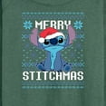 thumbnail image 3 of Lilo & Stitch - Merry Stitchmas - Women's Lightweight French Terry Long Sleeve Shirt, 3 of 5