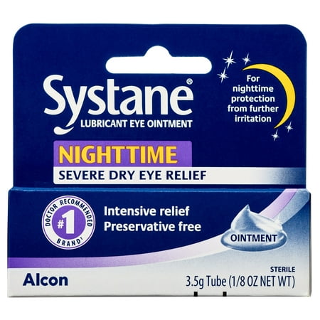 UPC 300650509350 product image for Systane Dry Eye Care Nighttime Lubricant Eye Ointment  3.5 g | upcitemdb.com