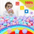 thumbnail image 3 of Pelotas para piscina STARBOLO, 100 unidades, sin ftalatos y sin BPA, 3 of 9