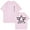 Pink, variant on Gryffin Katakana T-shirt Crewneck Short Sleeve Cotton Tee Women Men Streetwear Tops