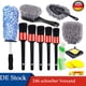 thumbnail image 4 of Juego de 13 piezas para limpieza y cuidado del coche, paños de microfibra, esponja, cepillo para llantas, lavado DE, 4 of 5