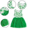 thumbnail image 4 of KYAIGUO Robes Tutu en Tulle pour Bébés Filles Été Sans Manches Robe Décontractée Princesse Florale Fête d'Anniversaire Robe d'Été pour 1-6 Ans, 4 of 9