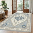 thumbnail image 4 of 6'x9' big carpet for bedroom large carpet for bedroom bedroom area rug bohemian area rug octagon area rug, 4 of 10