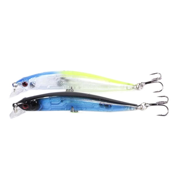 Cebo de Mar Salado FishaHooK 2Pzas 10cm Color al Azar Anzuelo Plástico ABS.