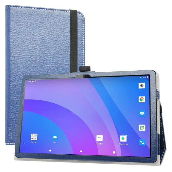 Labanema Compatible with Lenovo Tab M10 3rd Gen Case,PU Leather Folio 2-folding Stand Cover for Lenovo Tab M10 3rd Gen TB328FU 10.1" Tablet (Not fit 10.3" Lenovo Tab M10 Plus),Blue