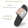 thumbnail image 3 of GZHJMY Stylish Slides for Women Men, Pink Pineapple Marble Soft Flexible Slip-on Sandals Slippers, 3 of 7