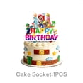 thumbnail image 5 of Mario Galaxy Birthday Party Decorations, 96P Mario Galaxy Party Decoration Set - Birthday banners, backdrops, tablecloths, plates, balloons, cake decorations, other cartoon birthday party supplies, 5 of 6
