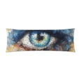 thumbnail image 1 of BSDHOME Beautiful Eye Body Pillowcase Pillow Cover Pillow Protector Two Sides Printing 20x60 inch, 1 of 1