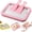 1-Pink, variant on Mini Portable Single Serve Ice Cream & Yogurt Machine, Makes Homemade Gelato, Soft Serve & Rolled Ice Cream