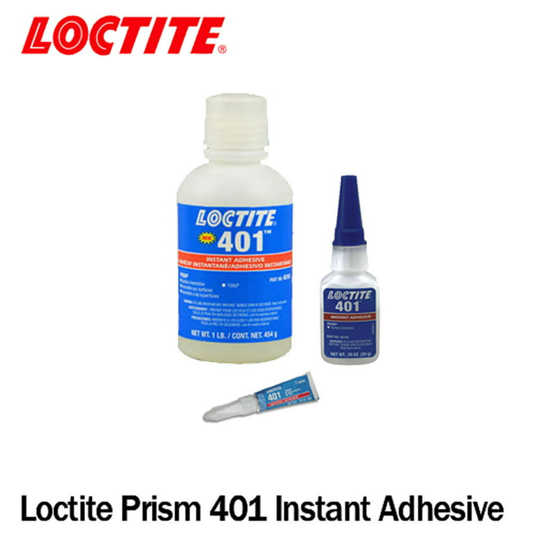 Henkel 40104 LOCTITE 401 Prism Clear Surface Insensitive Instant Adhesive -  3 Gram Tube at