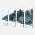 thumbnail image 2 of Arbres d'Hiver Sombres - Impression sur Toile Paysage, 2 of 3