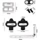 thumbnail image 2 of Juego de placas para zapatos de bicicleta de ciclismo, tacos para pedales de bicicleta compatibles con SPD, juego de accesorios para bicicletas con placas de pedales para Shimano, 2 of 5
