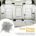 thumbnail image 4 of Ganchos para cubierta de asiento de coche, colgador de sujeción profesional para almohadilla de asiento de vehículo, 100 Uds., 4 of 5
